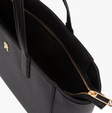 Tommy Hilfiger SOFT LOGO TOTE Womens Handbag Black