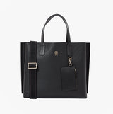 Tommy Hilfiger DISTINCT SATCHEL Womens Handbag Black