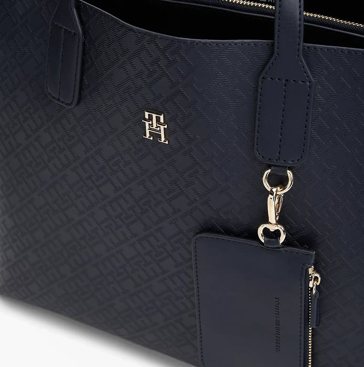 Tommy Hilfiger DISTINCT SATCHEL Ladies Handbag Space Blue