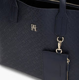 Tommy Hilfiger DISTINCT SATCHEL Ladies Handbag Space Blue