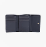 Tommy Hilfiger Womens Monogram Trifold Wallet Navy