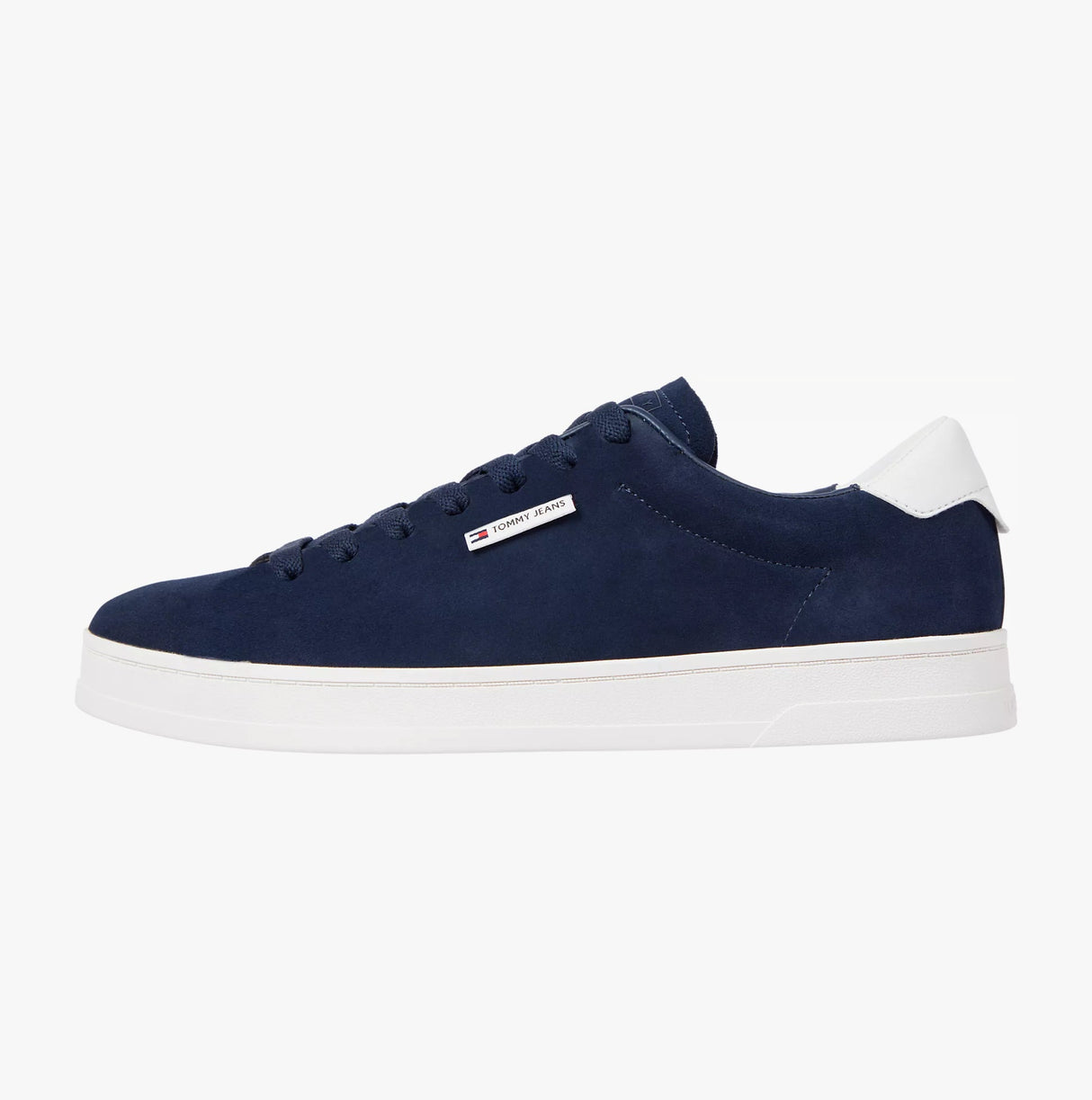 Tommy Hilfiger TJM LEATHER LOW CUPS Mens Sneakers Dark Night Navy