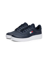 Tommy Hilfiger RETRO ESSENTIAL BASKETBALL Mens Trainers Dark Night Navy