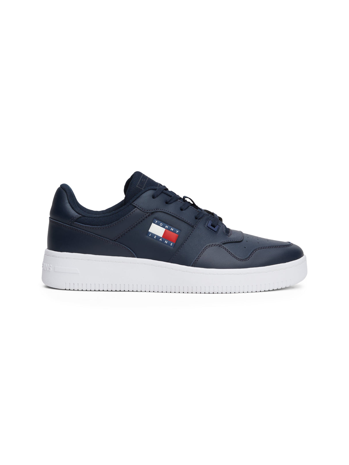 Tommy Hilfiger RETRO ESSENTIAL BASKETBALL Mens Trainers Dark Night Navy