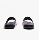 Tommy Hilfiger FLAG Mens Poolside Logo Sliders Desert Black