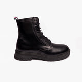 Tommy Hilfiger HILFIGER ABRASIVATO Mens Boots Black
