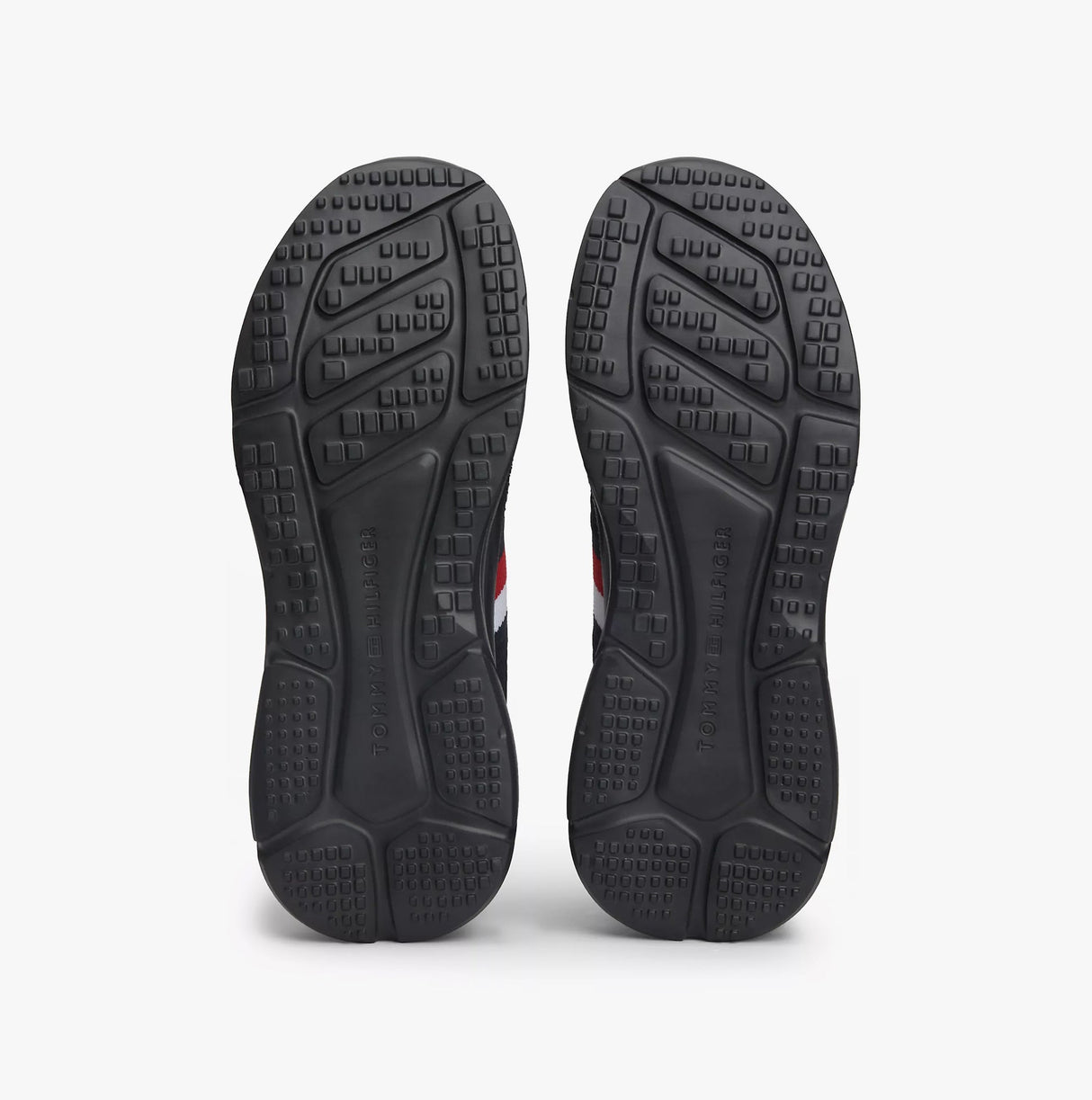 Tommy Hilfiger MODERN RUNNER KNIT S Mens Trainers Black