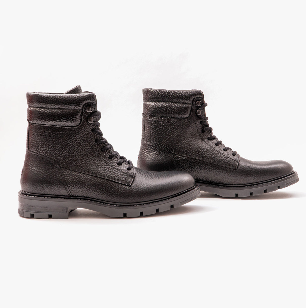 Tommy Hilfiger WARM PADDED HILFIGER LTH Mens Boots Black