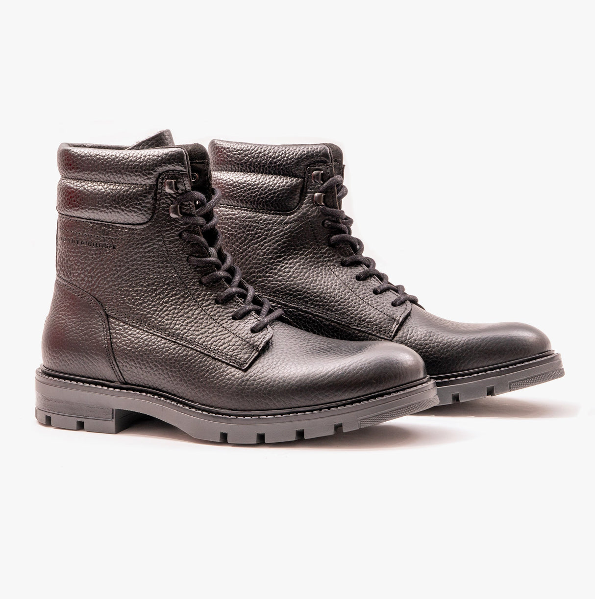 Tommy Hilfiger WARM PADDED HILFIGER LTH Mens Boots Black