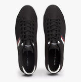 Tommy Hilfiger HI LOW STRIP Mens Trainers Black