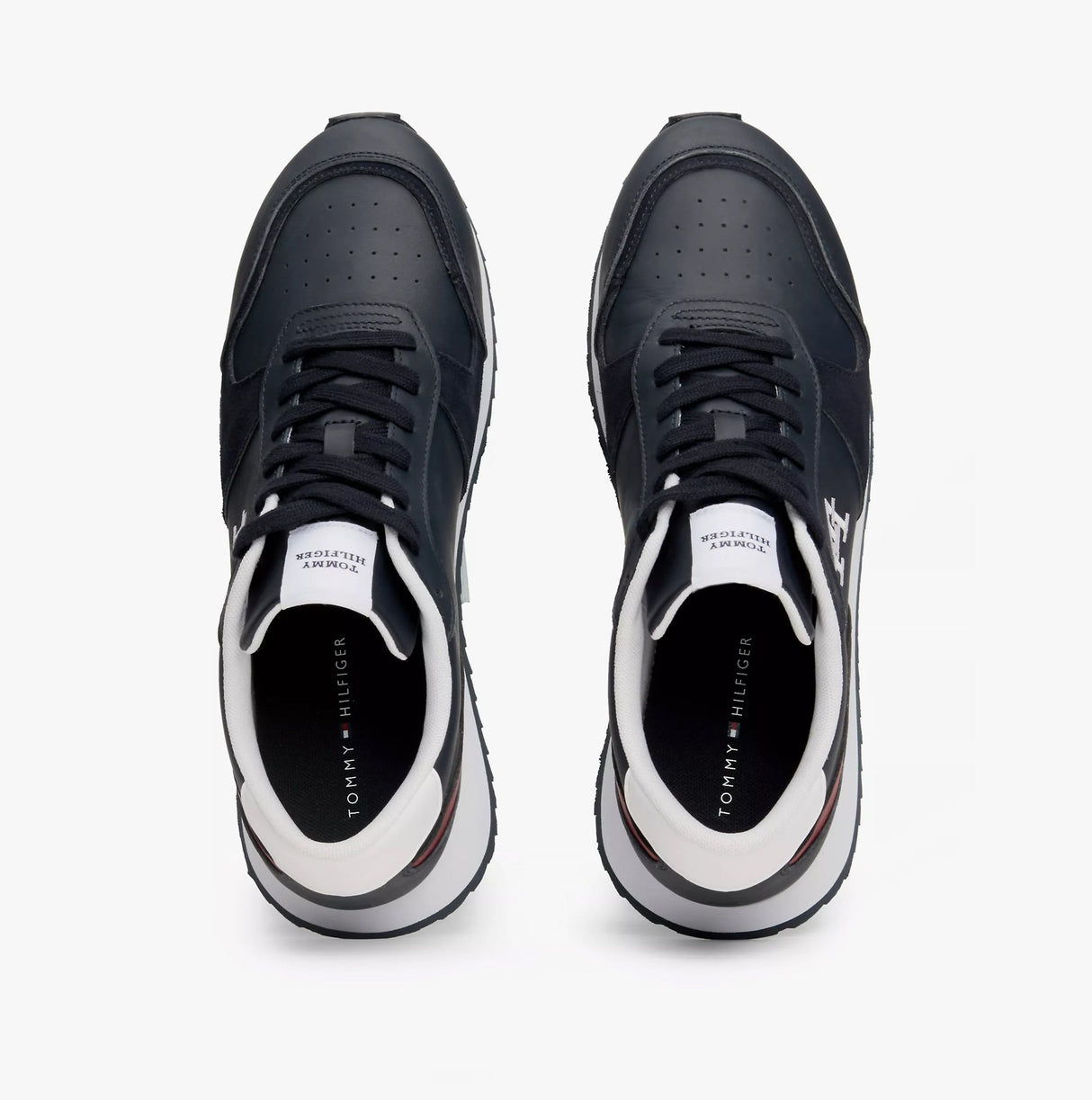 Tommy Hilfiger RUNNER EVO LMIX Mens Trainers Desert Sky