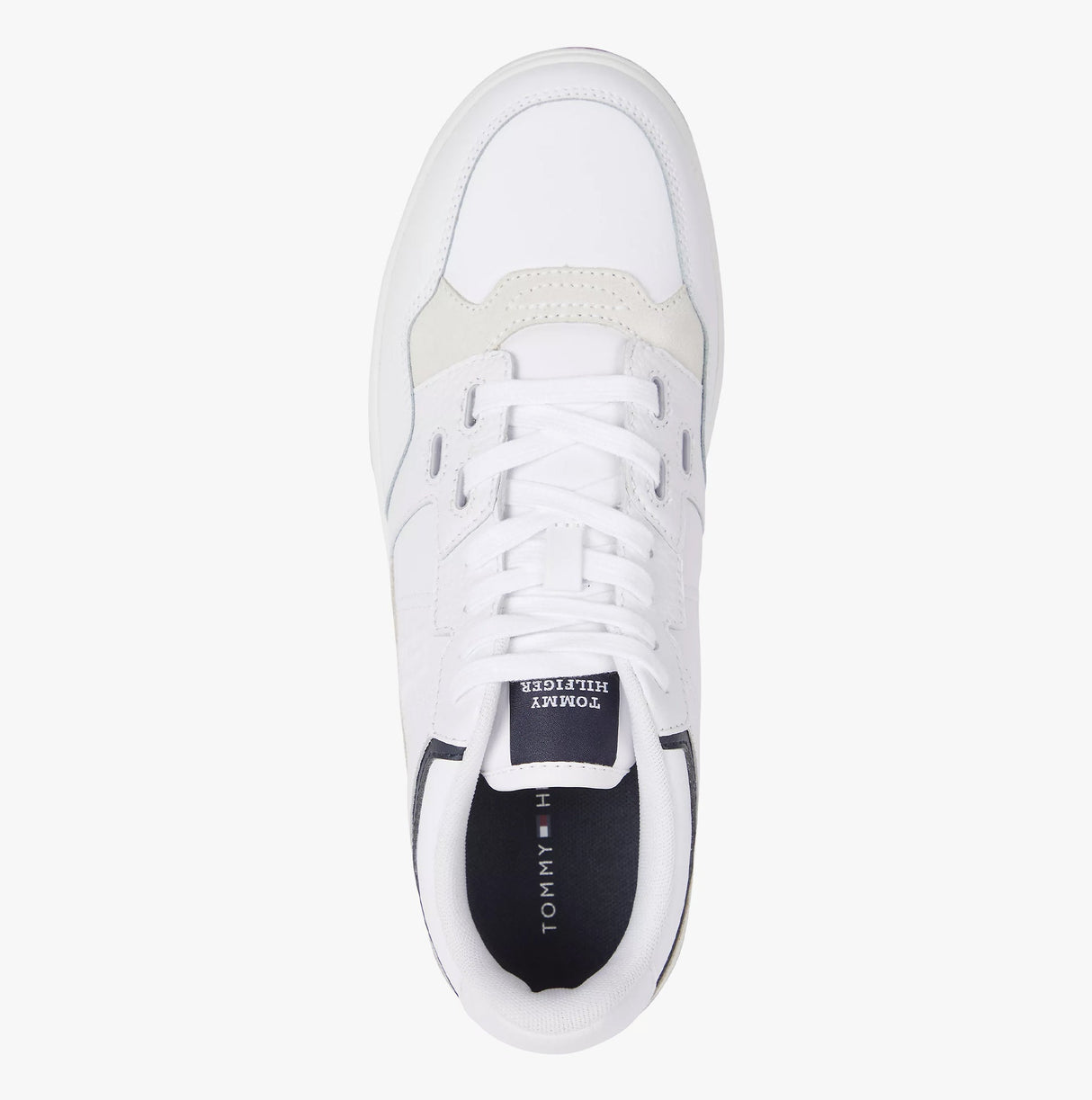 Tommy Hilfiger BASKET STREET Mens Sneakers White