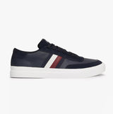 Tommy Hilfiger CUPSET RWB LEATHER Mens Sneakers Desert Sky