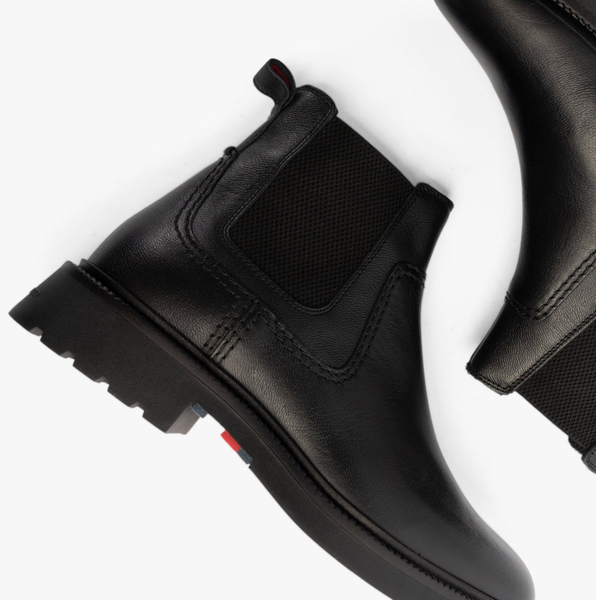 Tommy Hilfiger HILFIGER COMFORT Mens Chelsea Boots Black