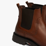 Tommy Hilfiger HILFIGER COMFORT Mens Chelsea Boots Winter Cognac