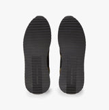 Tommy Hilfiger LEATHER SERRATED RUNNER Mens Trainers Black