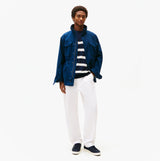 Tommy Hilfiger HI VULC LOW CORE Mens Canvas Trainers Desert Sky