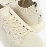 Tommy Hilfiger MONO-SOCK KNIT Mens Trainers Alabaster