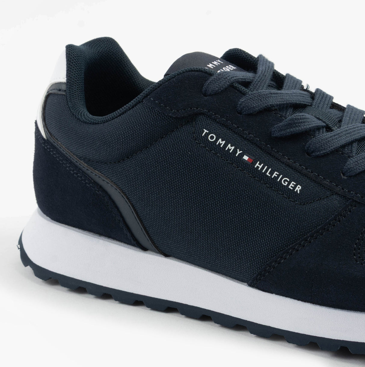 Tommy Hilfiger ESSENTIAL MIXED TEXTURE Mens Trainers Desert Sky