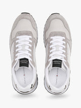 Tommy Hilfiger NEW RUNNER EVA MIX Mens Trainers Grey Whisper