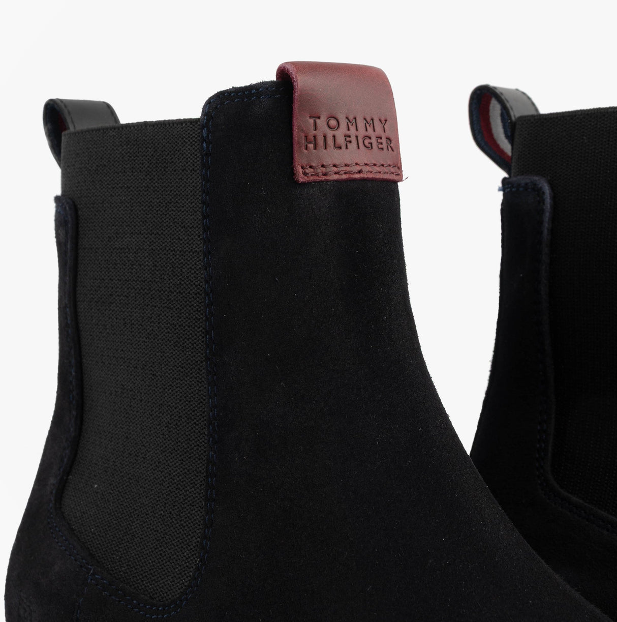 Tommy Hilfiger HILFIGER COMFORT Mens Suede Chelsea Boots Desert Sky