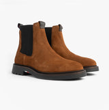 Tommy Hilfiger HILFIGER COMFORT Mens Suede Chelsea Boots Coconut Grove