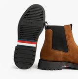 Tommy Hilfiger HILFIGER COMFORT Mens Suede Chelsea Boots Coconut Grove
