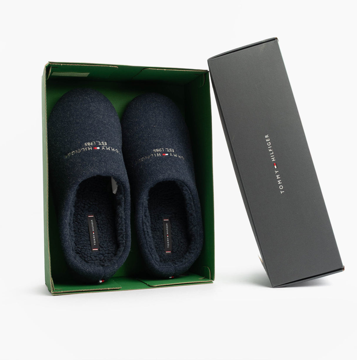 Tommy Hilfiger HILFIGER FELT HOUSE Mens House Slippers Desert Sky