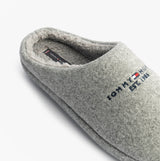 Tommy Hilfiger HILFIGER FELT HOUSE Mens House Slippers Universal Grey