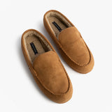 Tommy Hilfiger HILFIGER M SDE DRIVE Mens Mocassin Slippers Desert Khaki