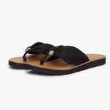 Tommy Hilfiger ELEVATED BEACH Womens Flip Flops Black