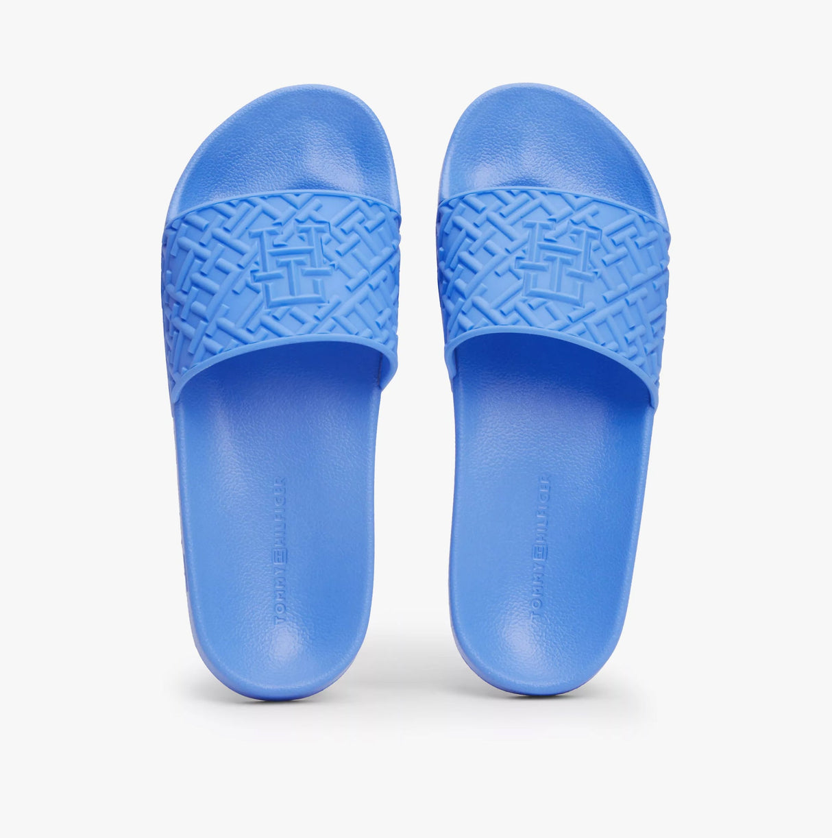 Tommy Hilfiger MONOGRAM POOL Womens Slides Blue Spell
