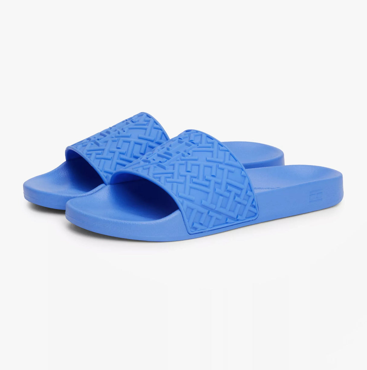 Tommy Hilfiger MONOGRAM POOL Womens Slides Blue Spell