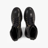 Tommy Hilfiger FEMININE FELT LACE UPIE Womens Boots Black