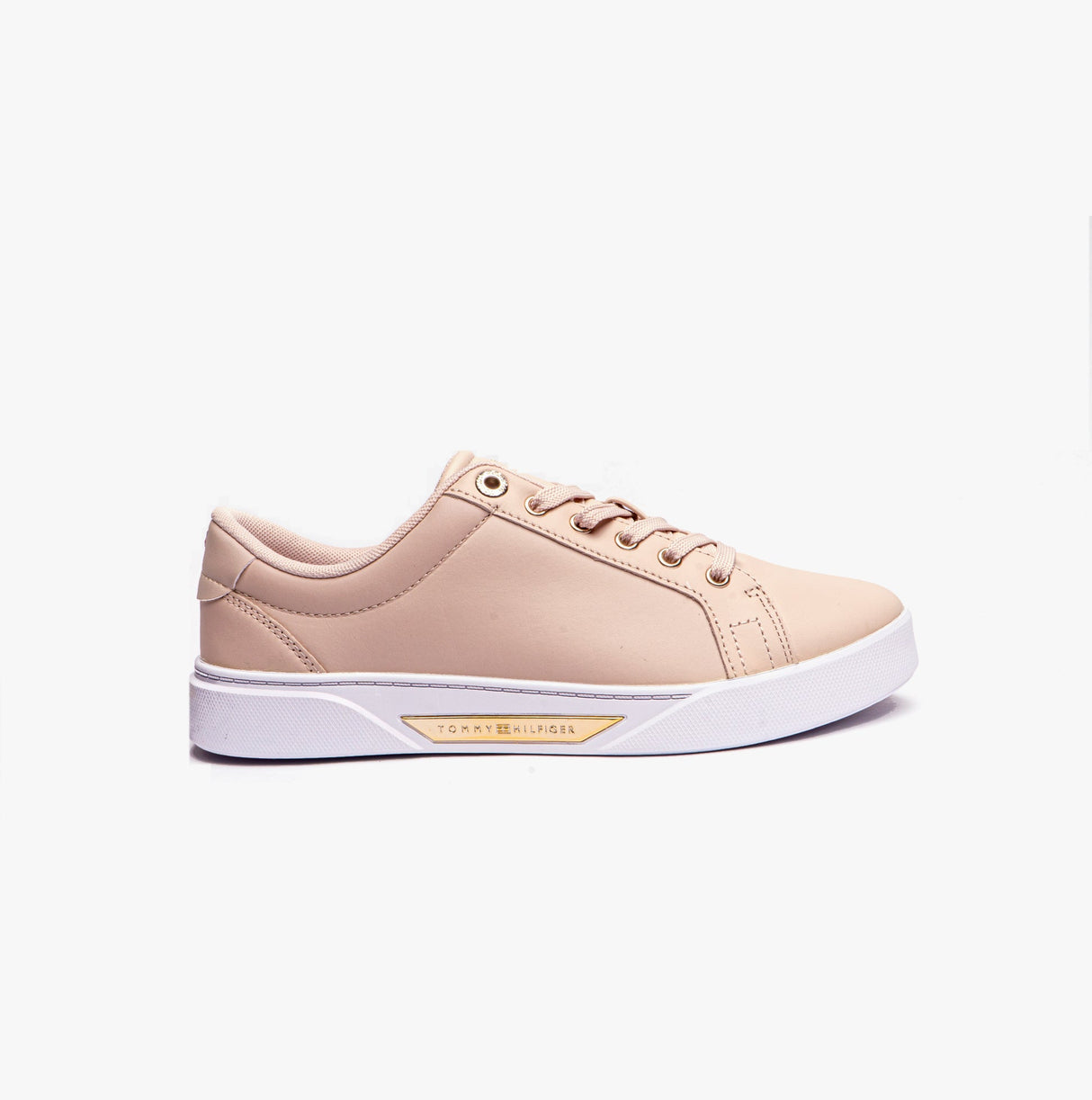 Tommy Hilfiger GOLDEN COURT Womens Trainers Cashmere Creme