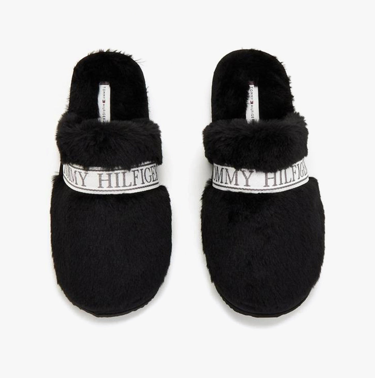 Tommy Hilfiger TOMMY FUR HOTEL  Womens Slippers Black