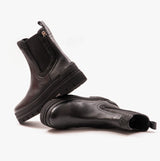 Tommy Hilfiger FEMININE FELT CHELSEAIE Womens Boots Black