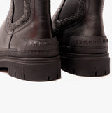 Tommy Hilfiger FEMININE FELT CHELSEAIE Womens Boots Black