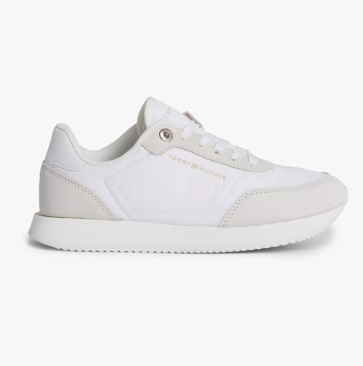 Tommy Hilfiger ESSENTIAL RUNNER Womens Sneakers White