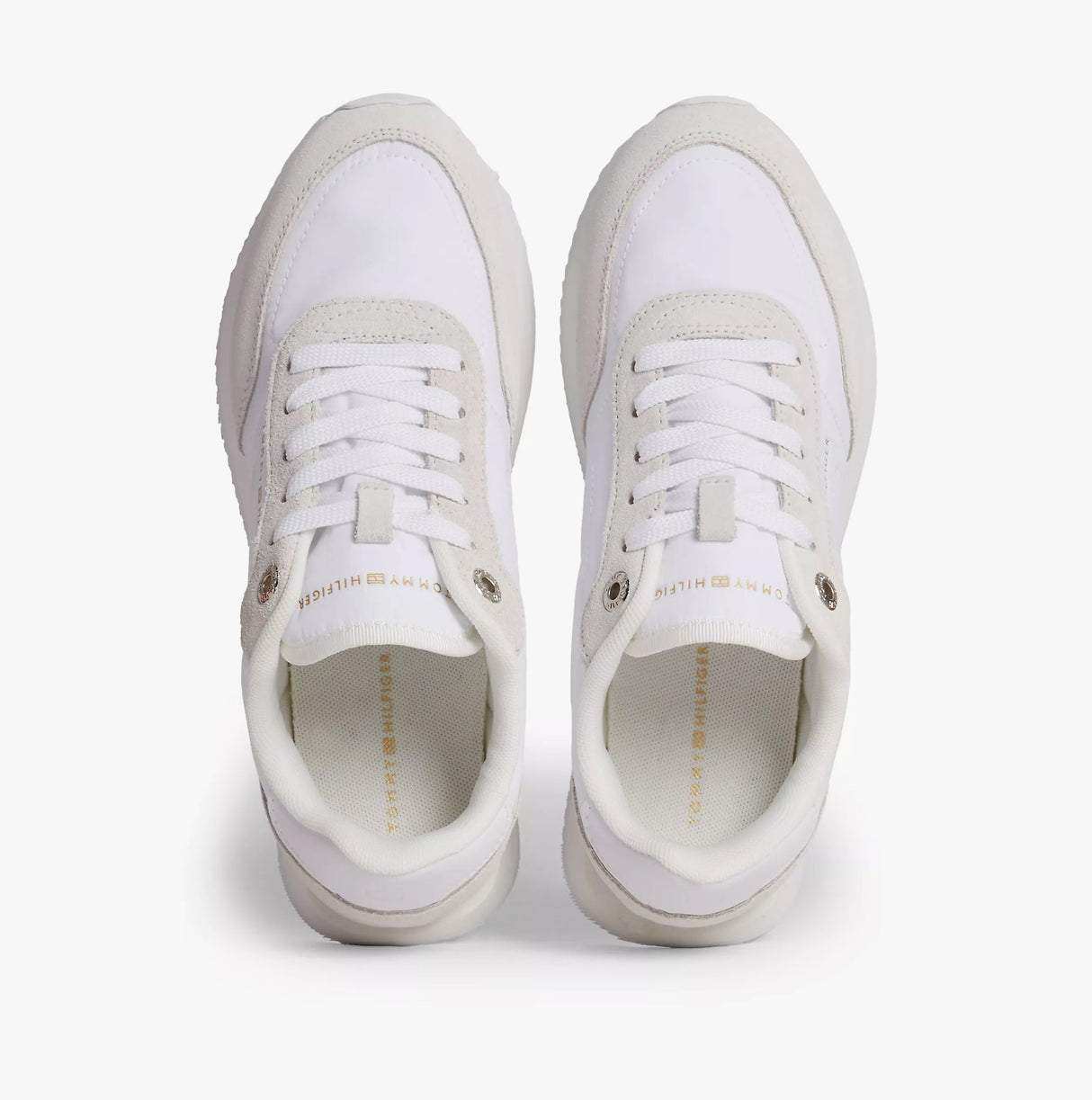 Tommy Hilfiger ESSENTIAL RUNNER Womens Sneakers White