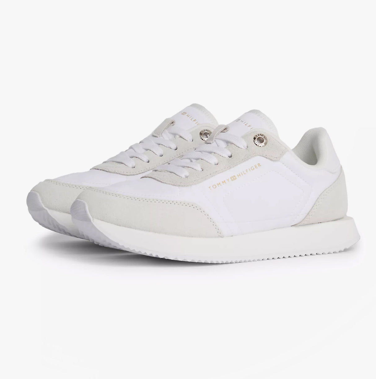 Tommy Hilfiger ESSENTIAL RUNNER Womens Sneakers White