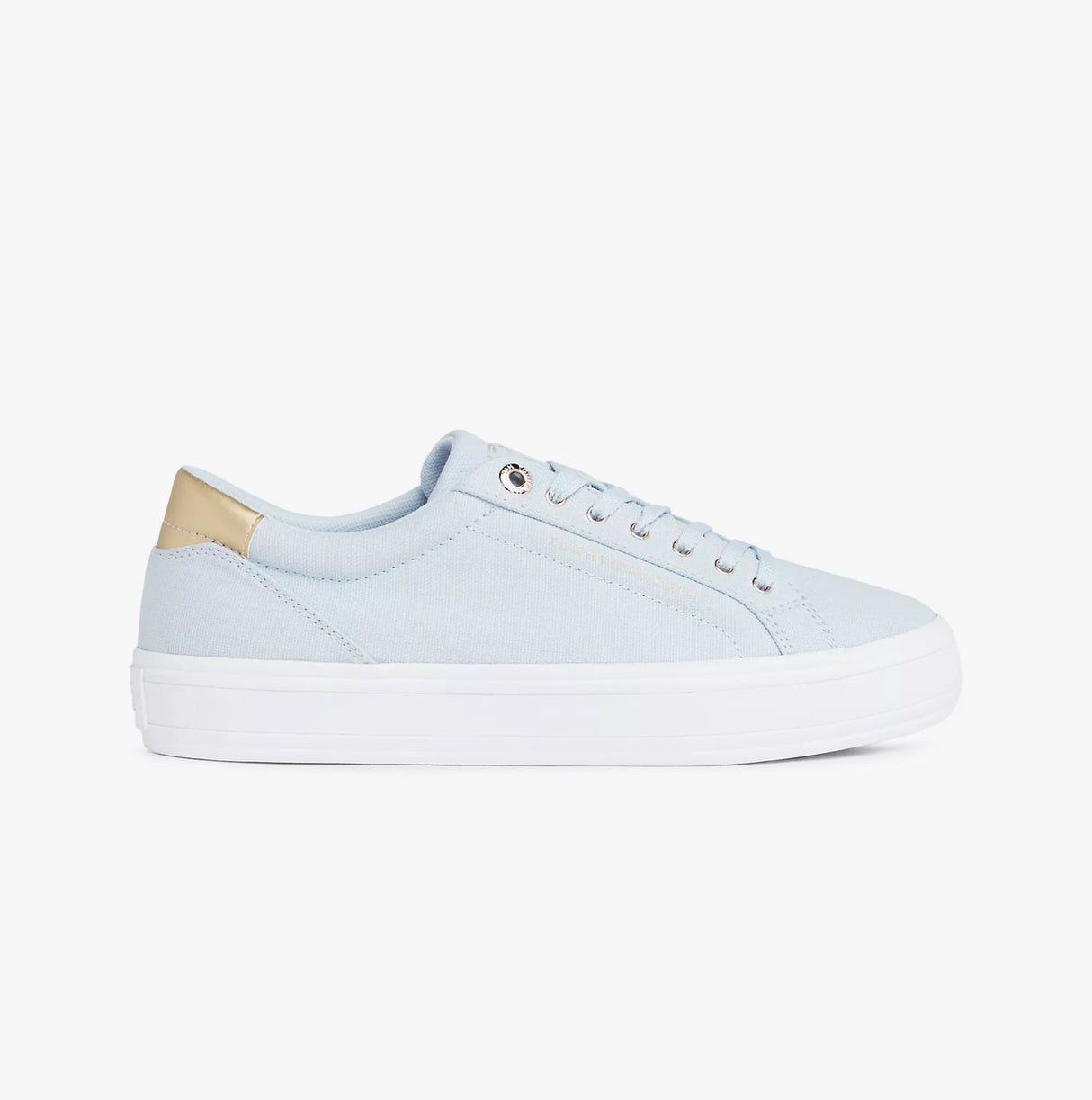Tommy Hilfiger ESSENTIAL CANVAS Womens Sneakers Breezy Blue
