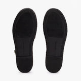 Tommy Hilfiger AUTHENTIC LEATHER Womens Espadrilles Black