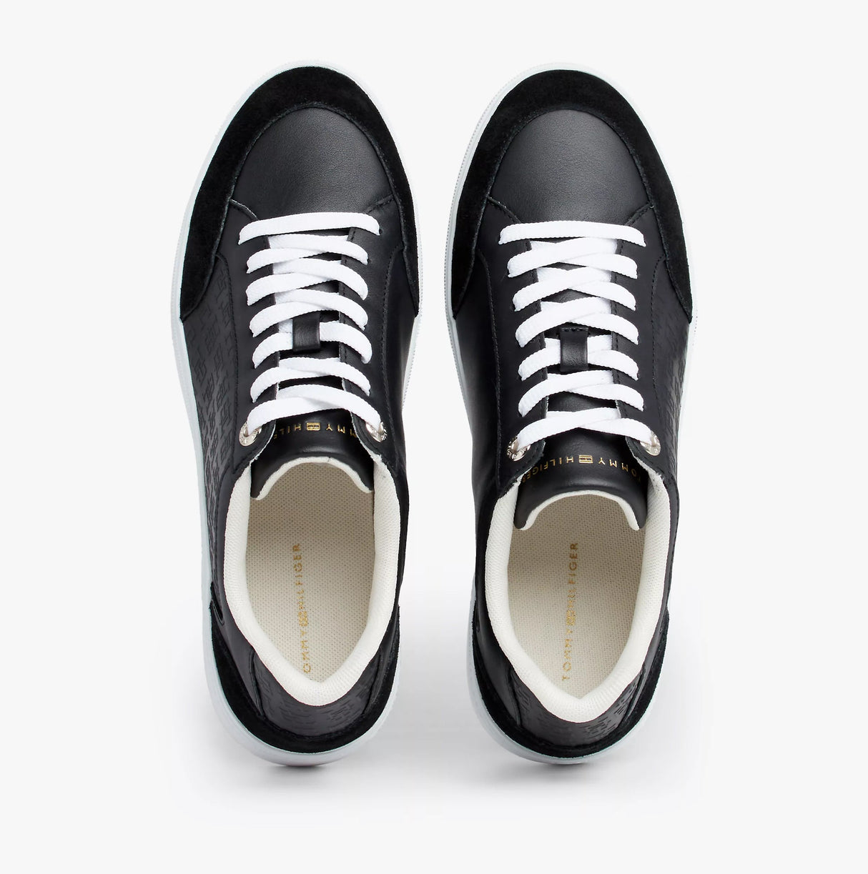 Tommy Hilfiger COURT SNEAKER Womens Sneakers Black