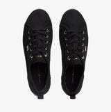 Tommy Hilfiger CANVAS SNEAKER Womens Sneakers Black