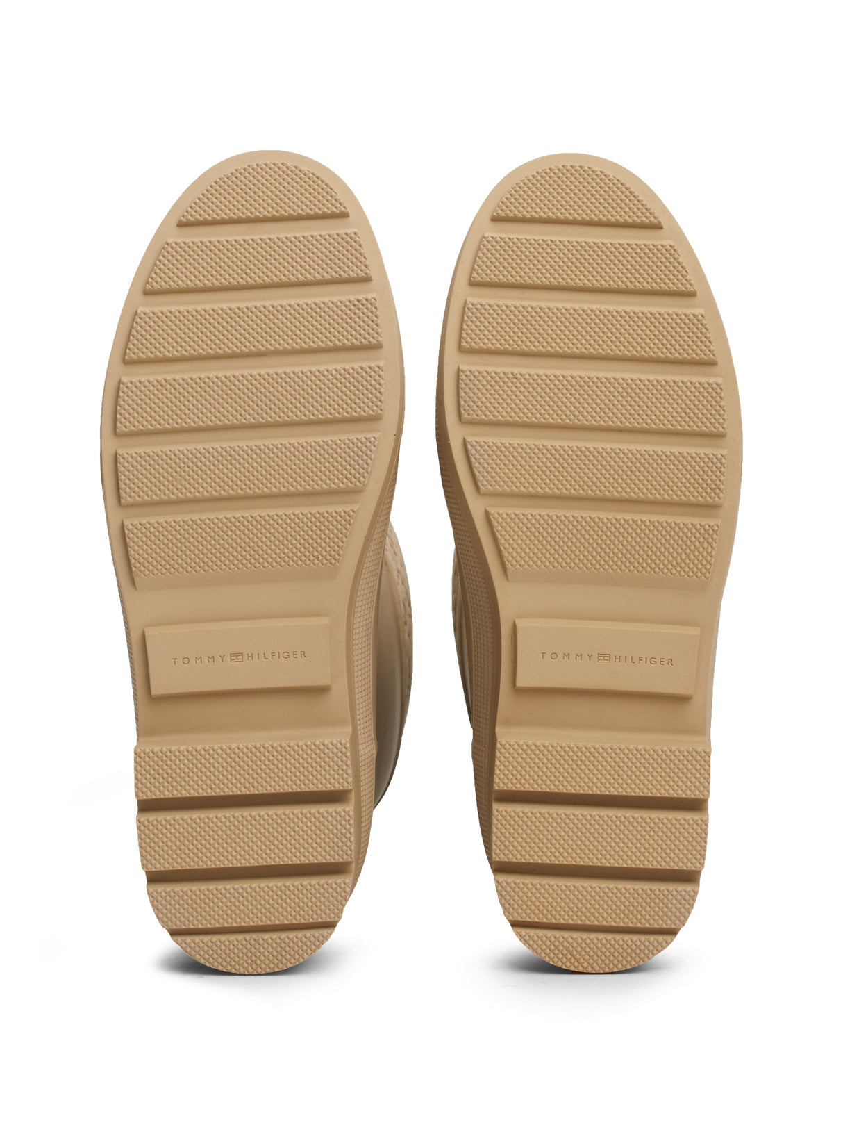 Tommy Hilfiger RUBBER Womens Long Boots Beige