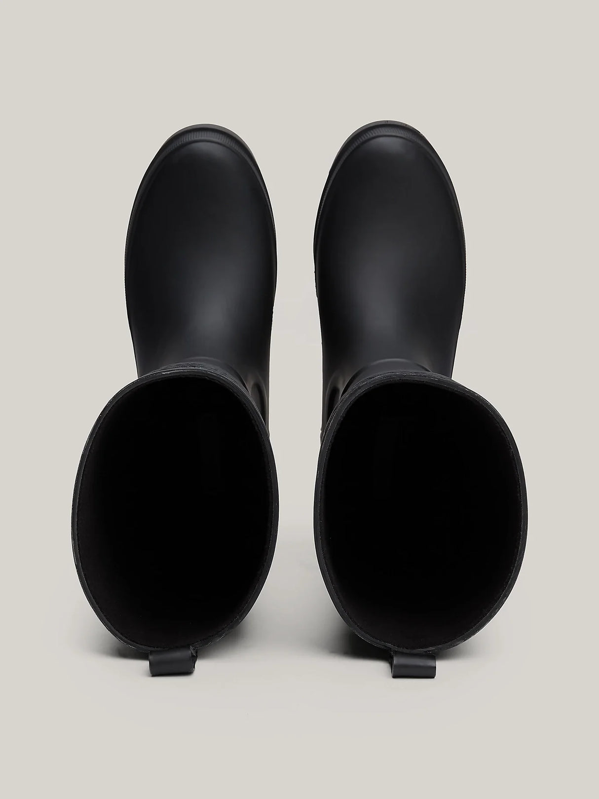 Tommy Hilfiger RUBBER Womens Long Boots Black