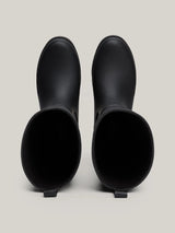 Tommy Hilfiger RUBBER Womens Long Boots Black