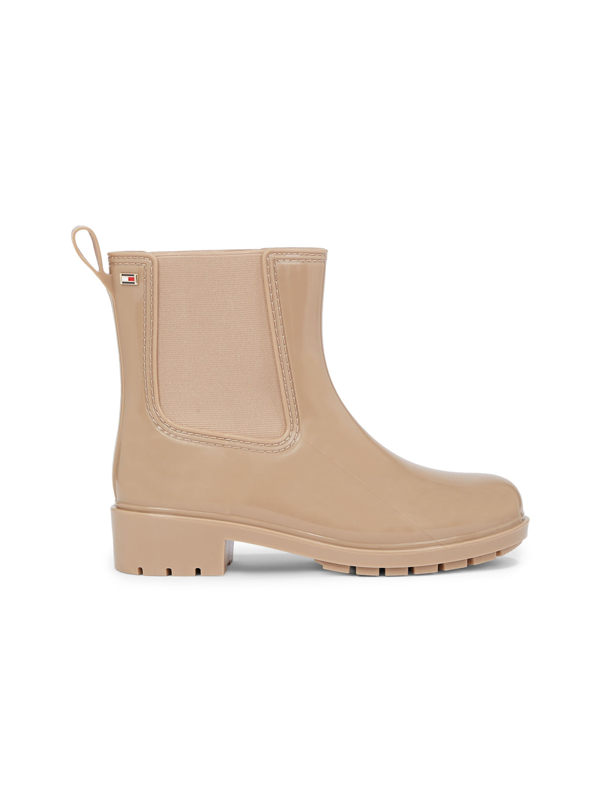 Tommy Hilfiger FLAG Womens Rainboots Beige