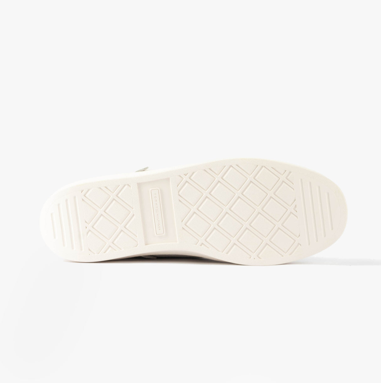 Tommy Hilfiger TH HERITAGE SNEAKER Womens Trainers White/Burgundy Velvet